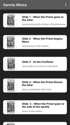 Sancta Missa android App screenshot 3